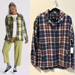 XL New VANS Eliza Shacket